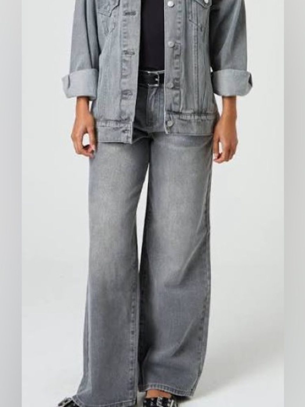 NWT Glassons Low Rise Straight Leg Jeans in Gray NEW WITH TAGS Size 12